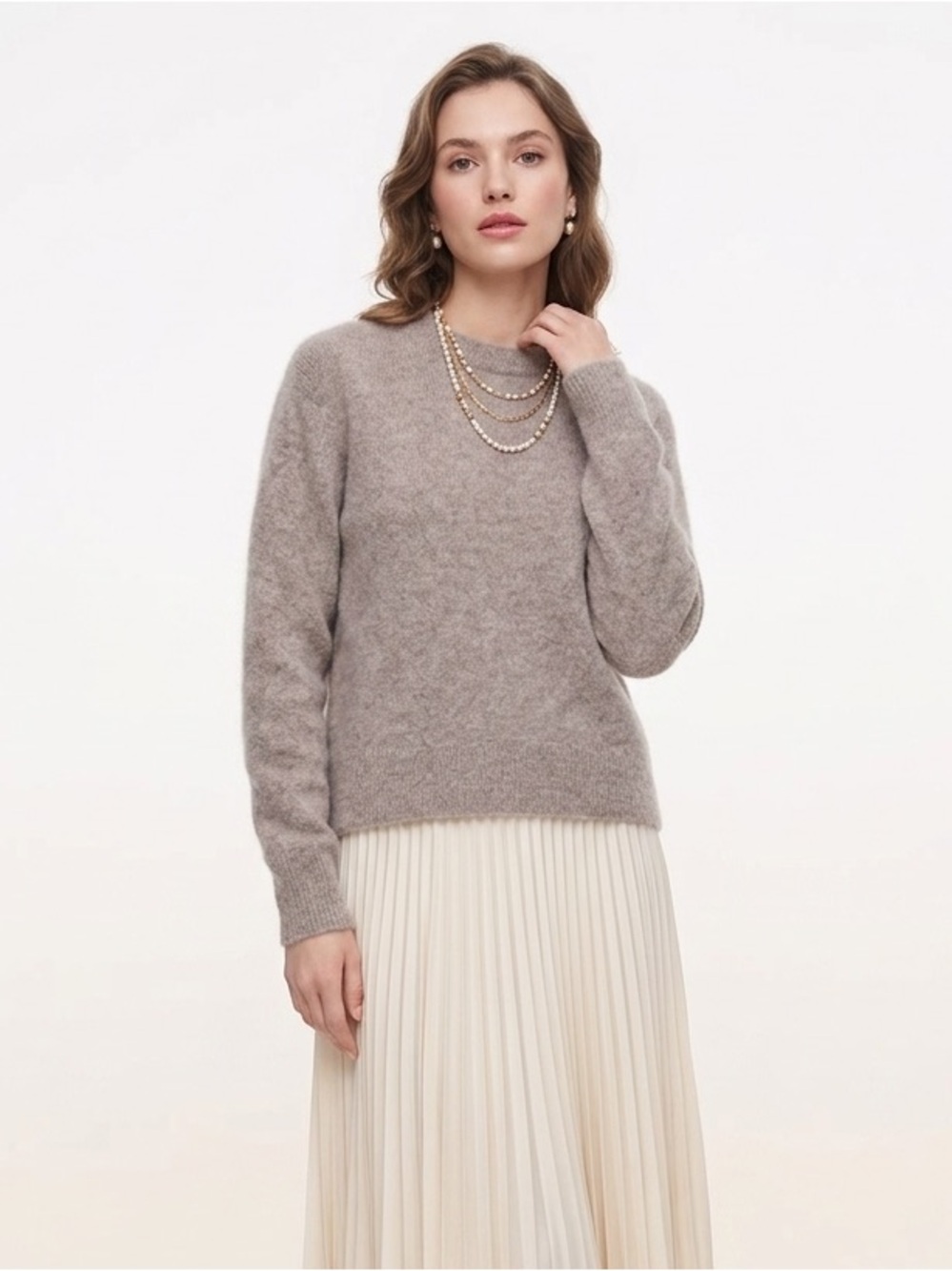 H&M Wool & Alpaca Blend Crewneck Sweater Size Small